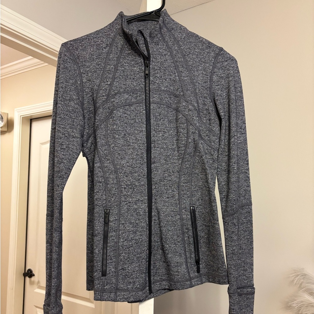 Lululemon Athletica Charcoal Zip-Up Jacket